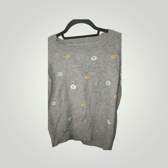 Lang Man Dushi floral wool sweater size 120 - Picture 5 of 11